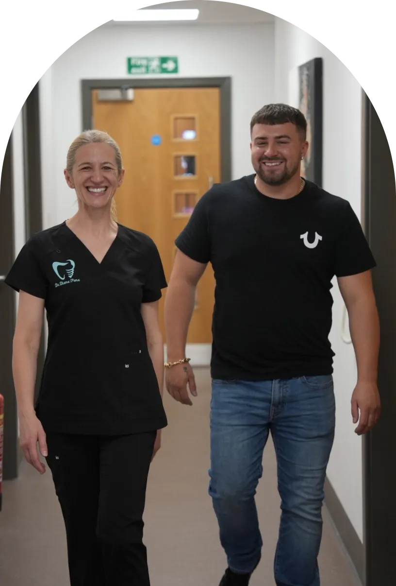 private dental care patient at Kington Dental