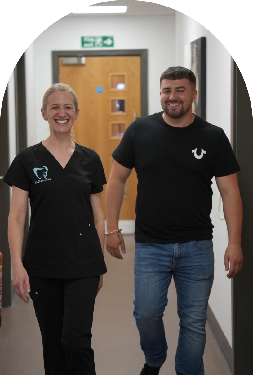 private dental care patient at Kington Dental